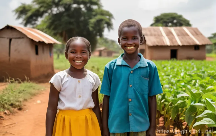 기니비사우에서 유기농 제품과 친환경 농업 - **Prompt:** A vibrant and bustling scene in a sun-drenched organic cashew farm in Guinea-Bissau. Sev...