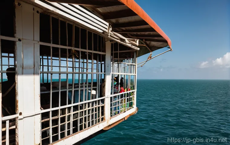 기니비사우의 공항과 주요 교통수단 - **Prompt:** A lively street scene in Bissau, Guinea-Bissau, featuring a "Cambani" (minibus) as the f...